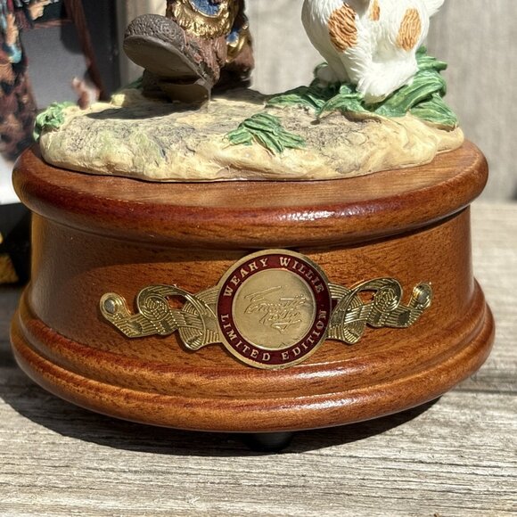 Emmett Kelly Letter Carrier Clown Music Box 49 Make Someone Happy Limited Ed - Picture 3 of 16